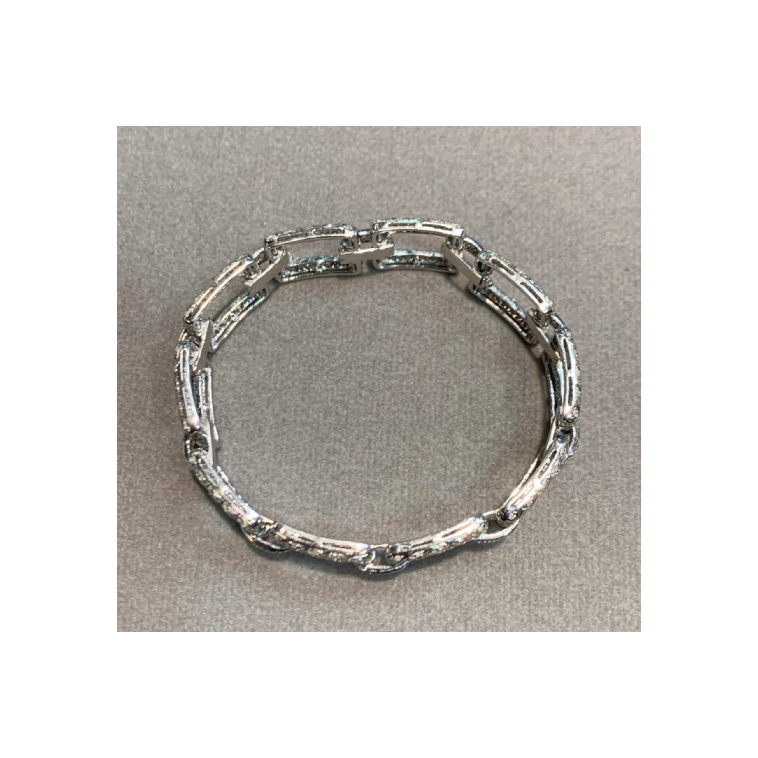Diamond Link Bracelet - Image 8