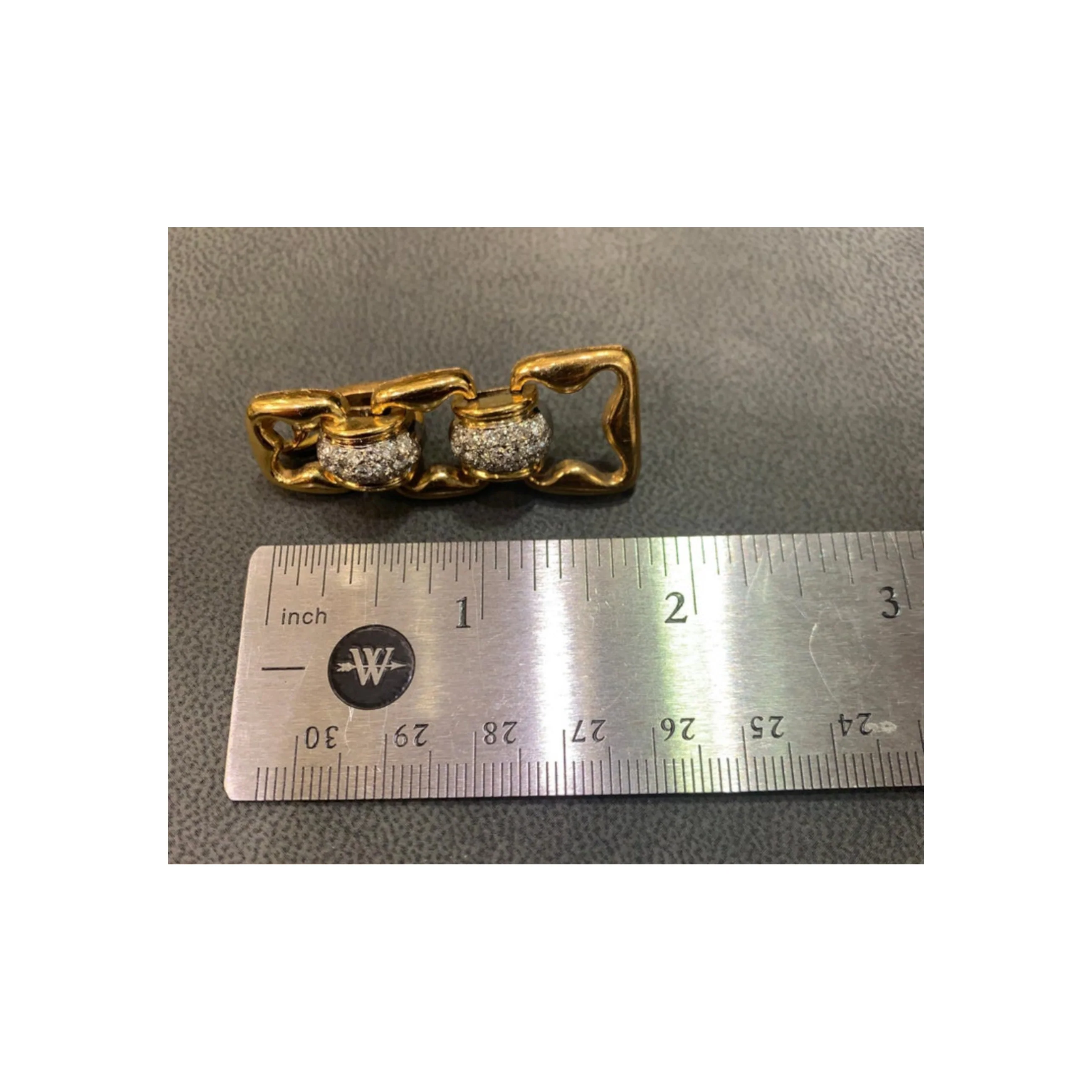 Diamond Link Earrings - Image 7