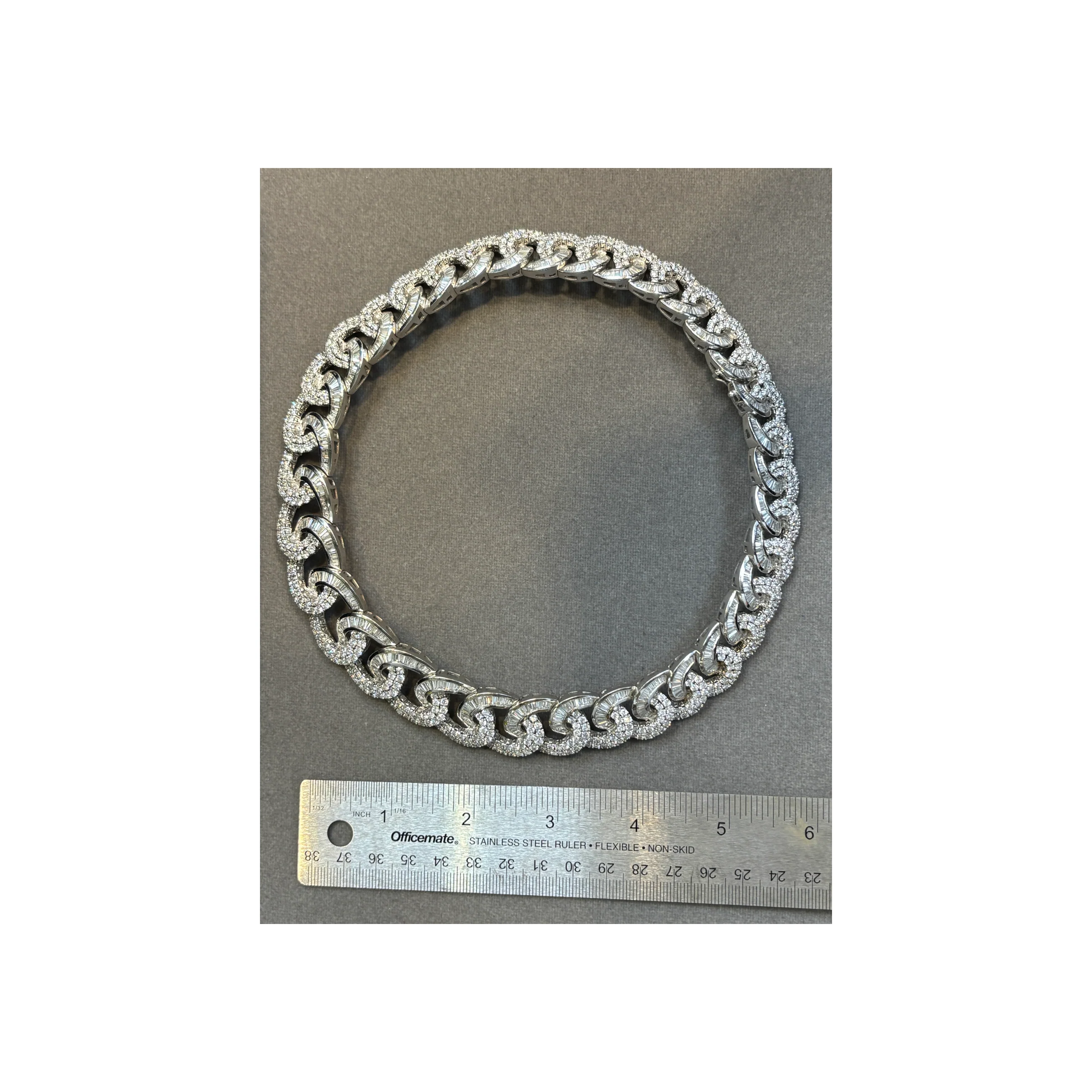 Diamond Necklace & Earrings Set - Image 13