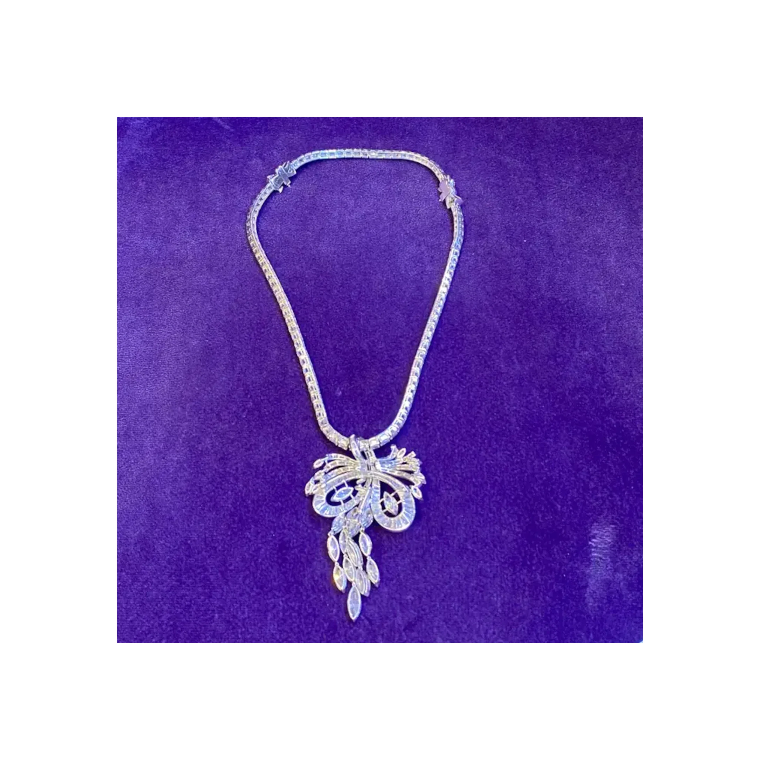 Diamond Pendant Necklace - Image 7