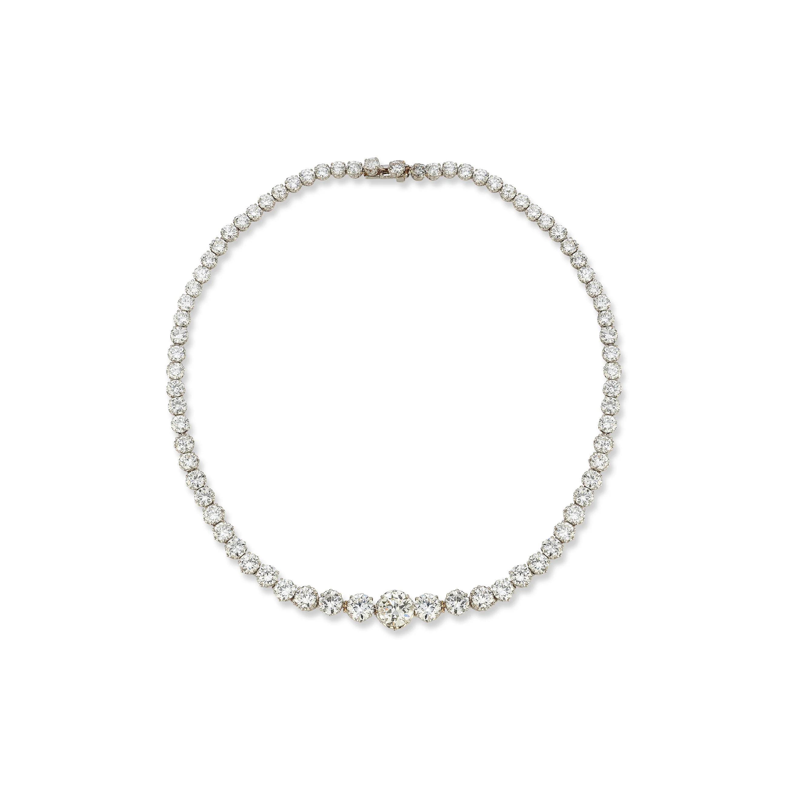 Diamond Rivière Necklace