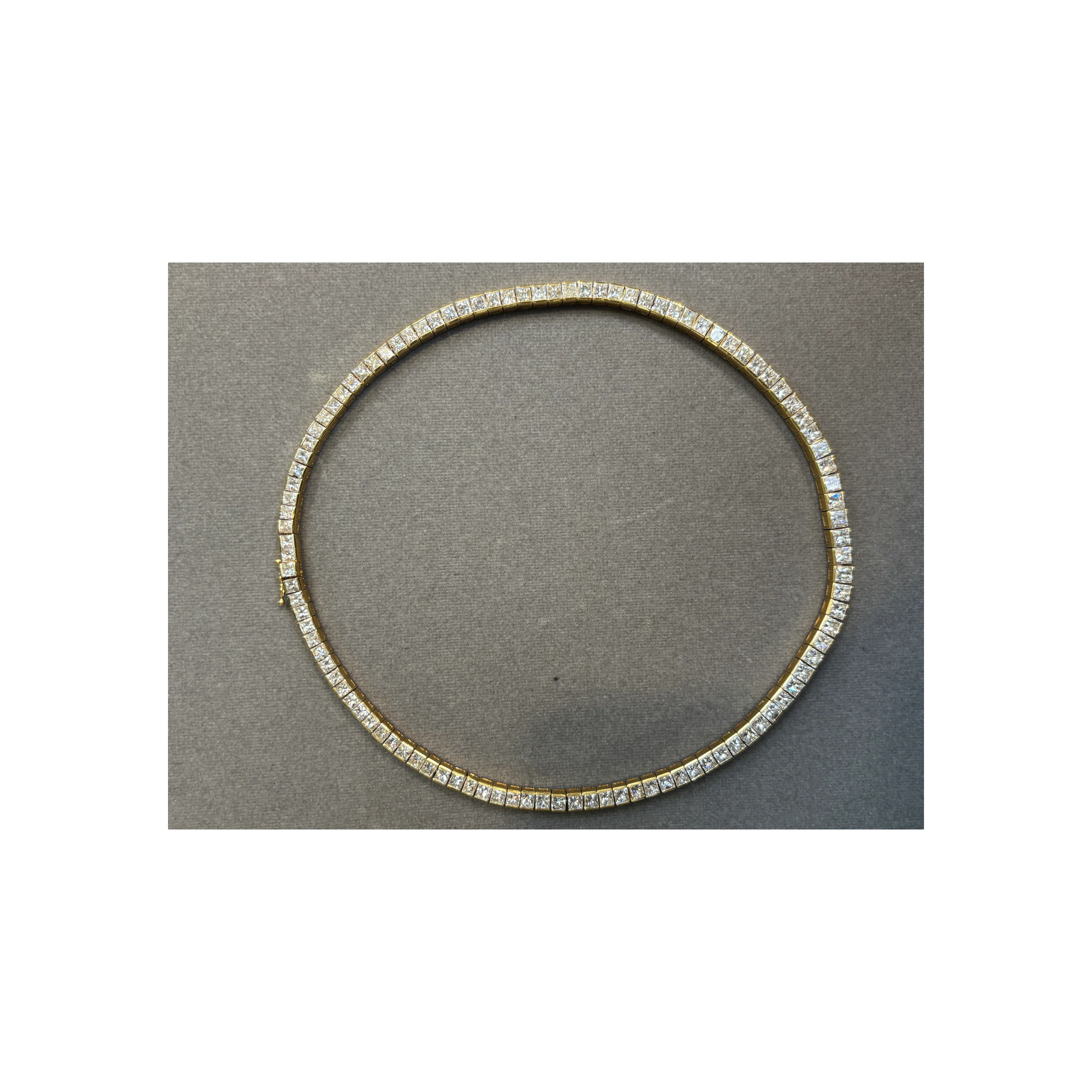 Diamond Tennis Necklace - Image 5