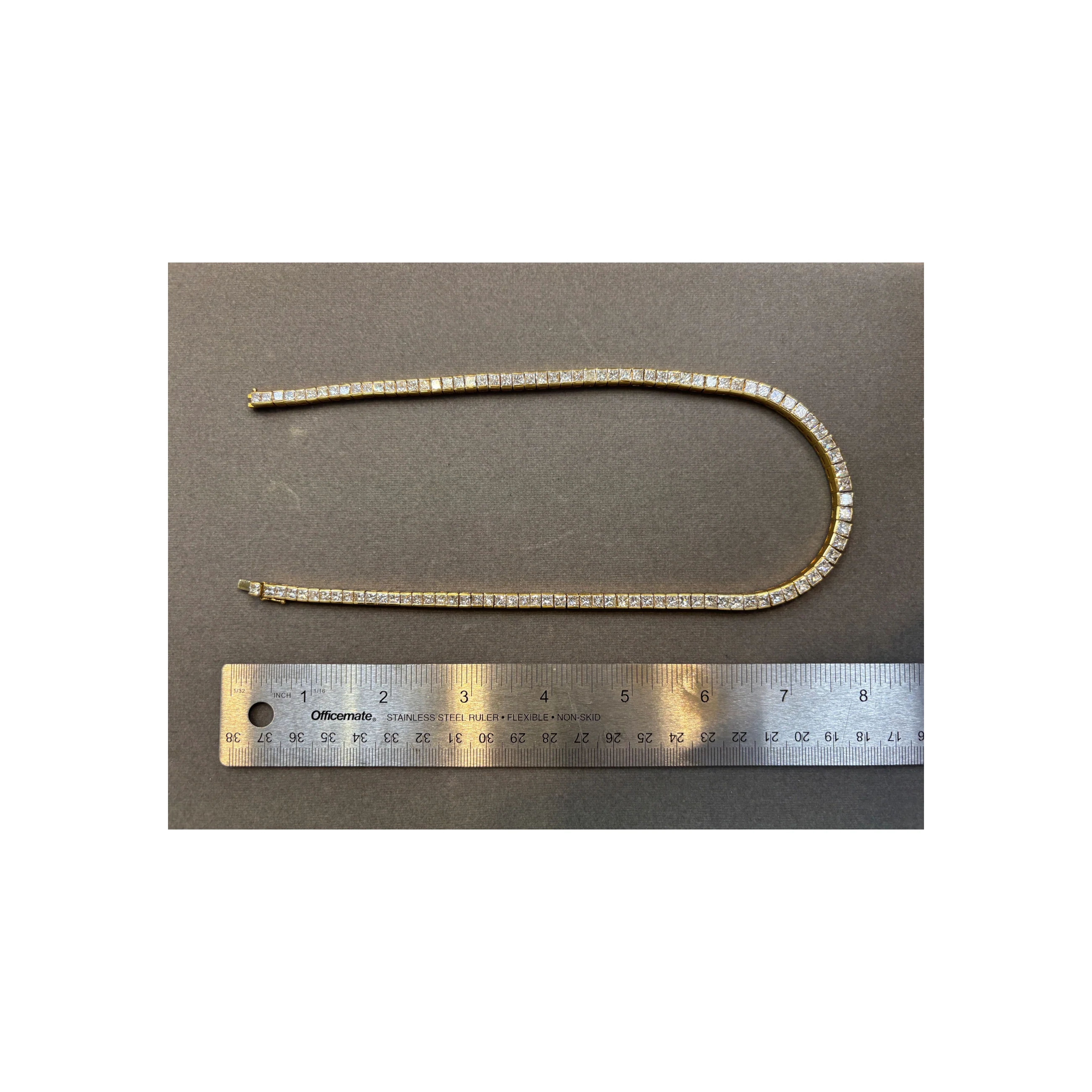 Diamond Tennis Necklace - Image 7
