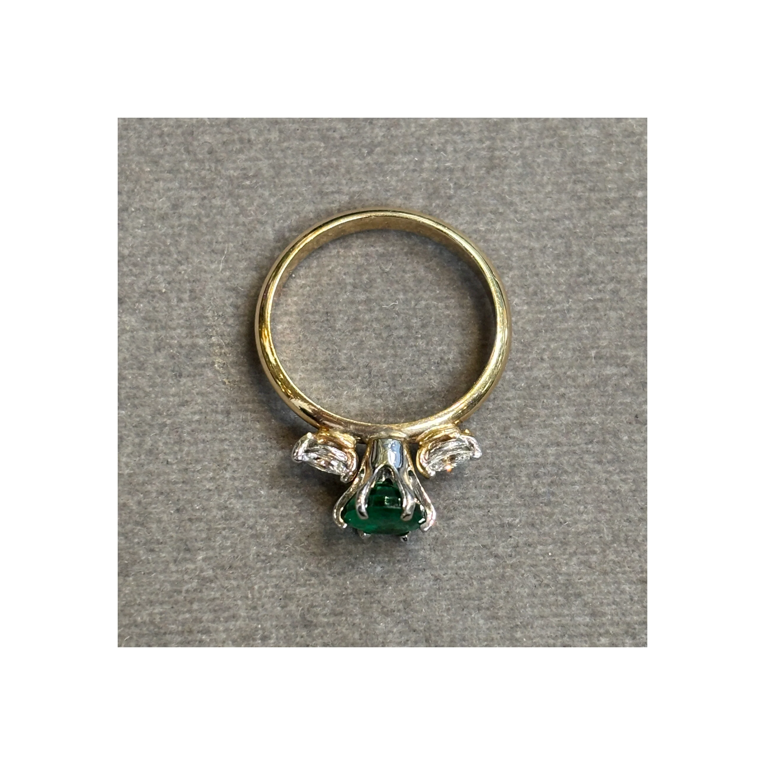 Emerald and Diamond Ring - Image 6