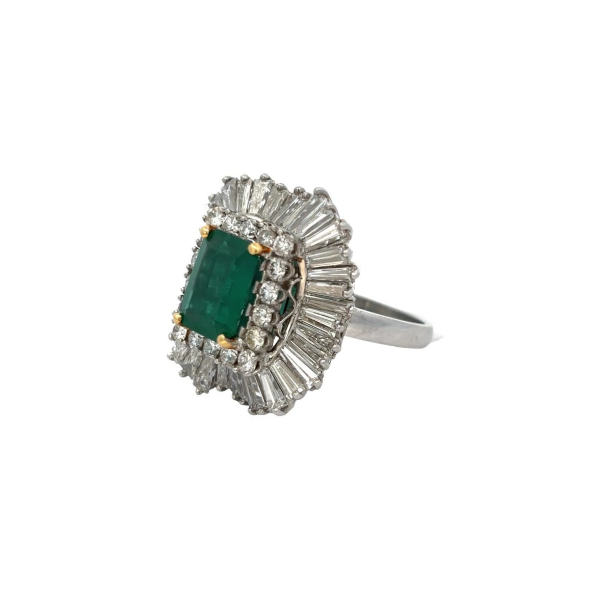 Emerald Ballerina Ring - Image 7