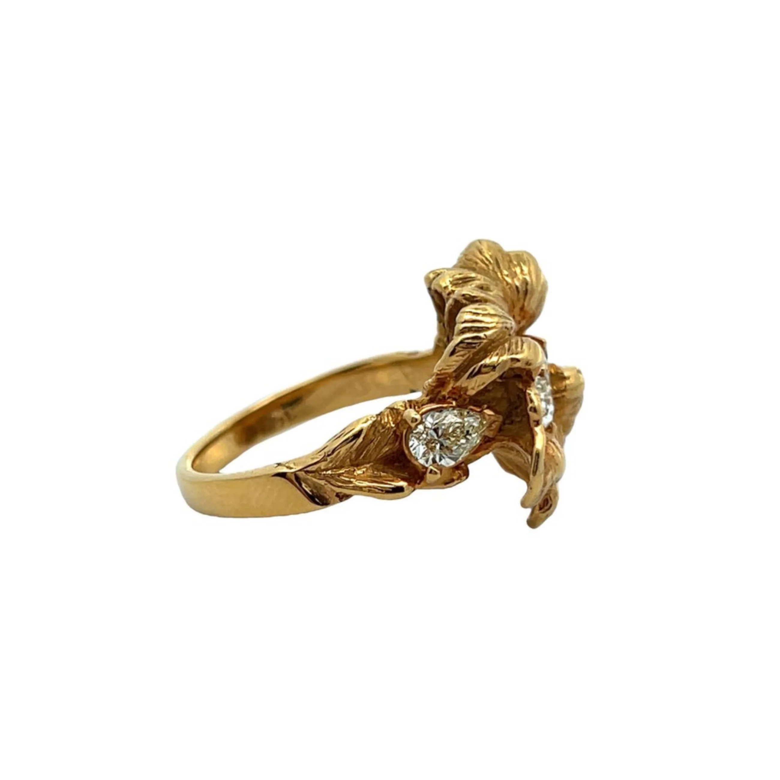 Floral Diamond Ring - Image 9
