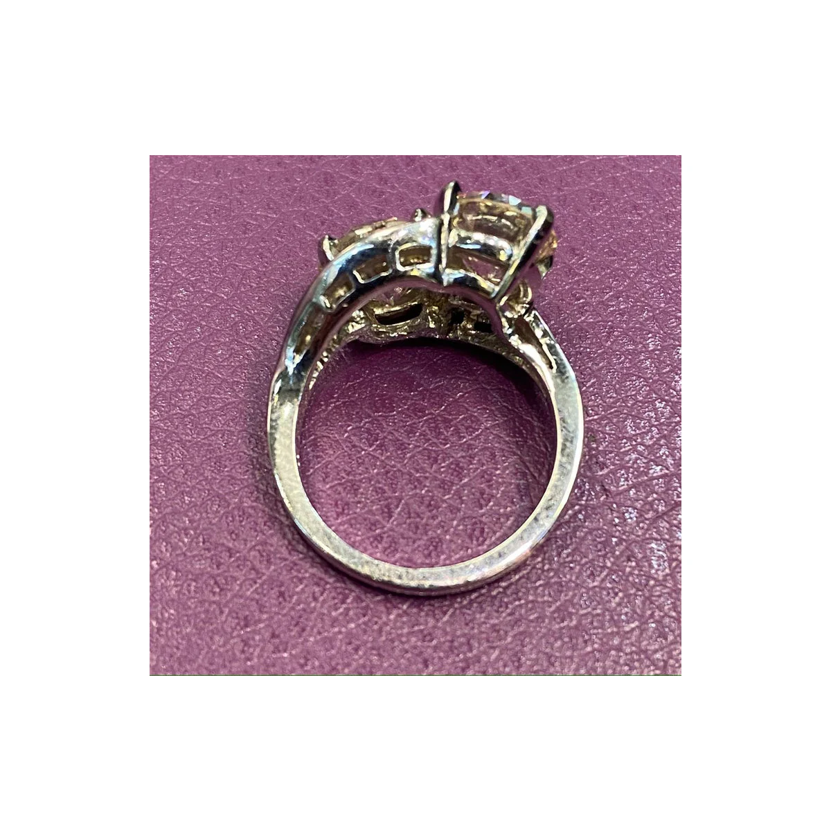 GIA Certified "You and Me" Diamond Ring - Image 5