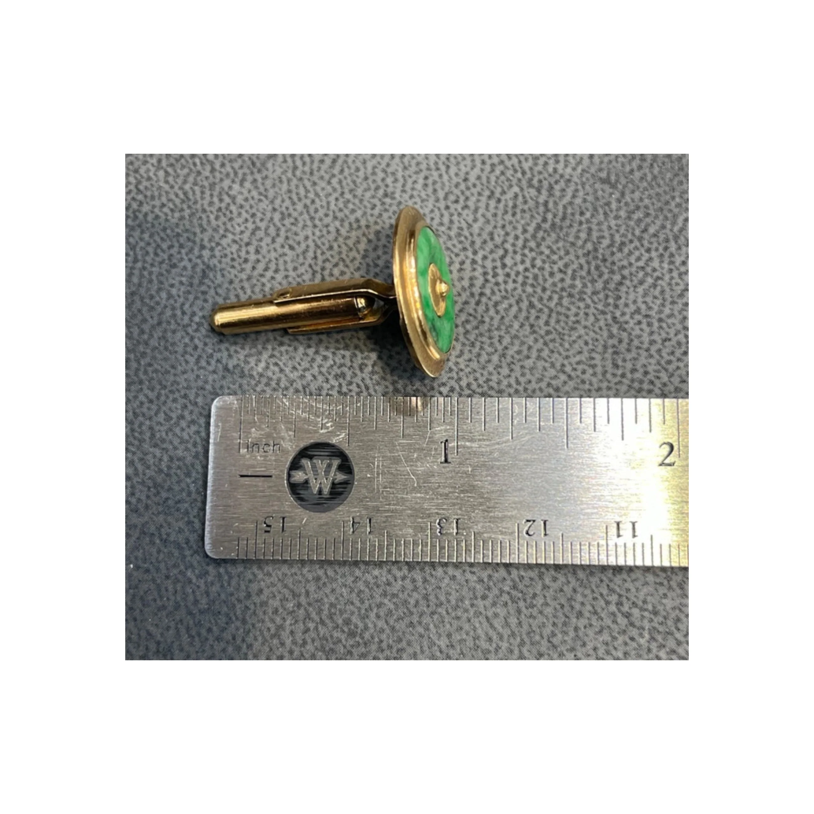 Jade Disc Cufflinks - Image 8