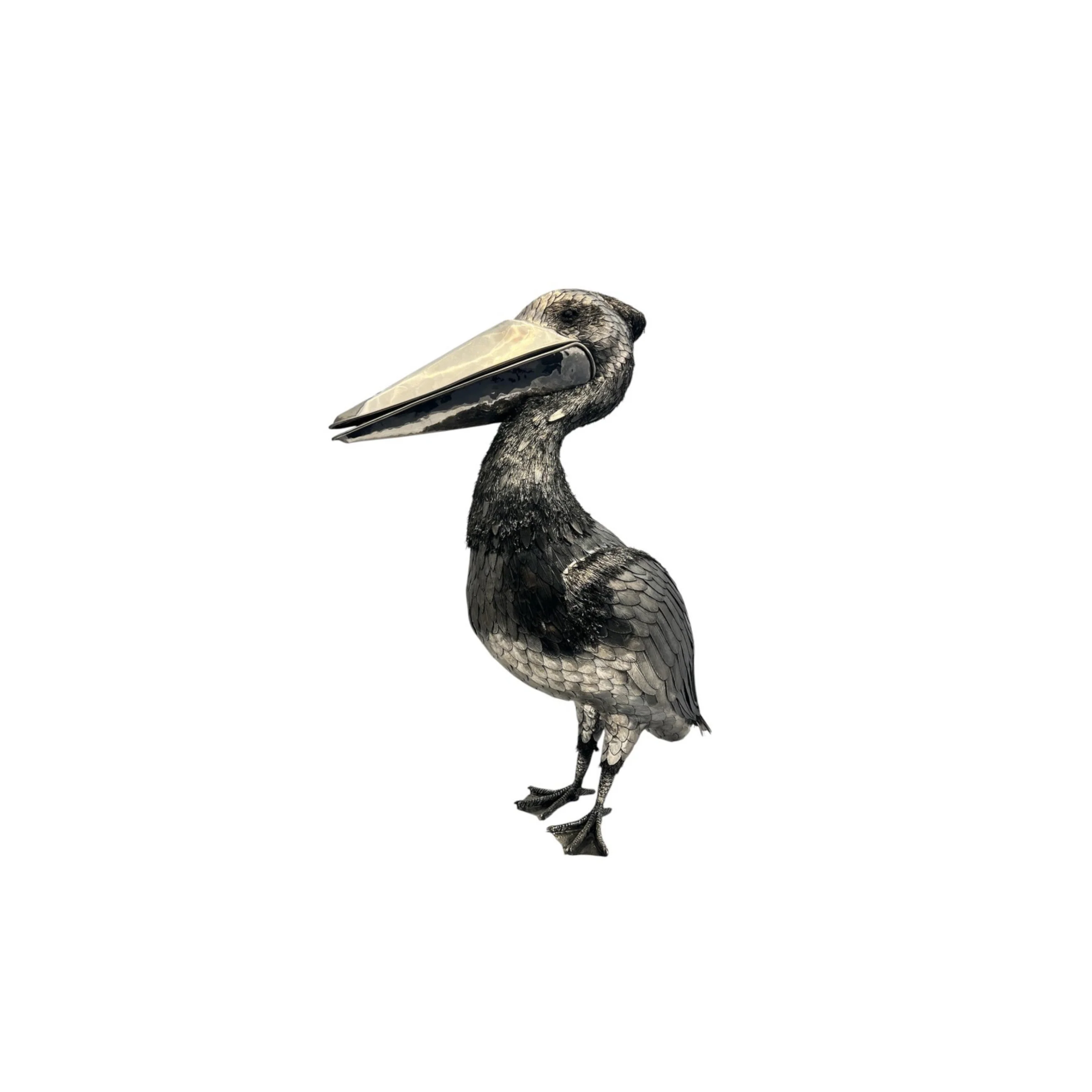 Mario Buccellati Large Size Silver Pelican - Image 6
