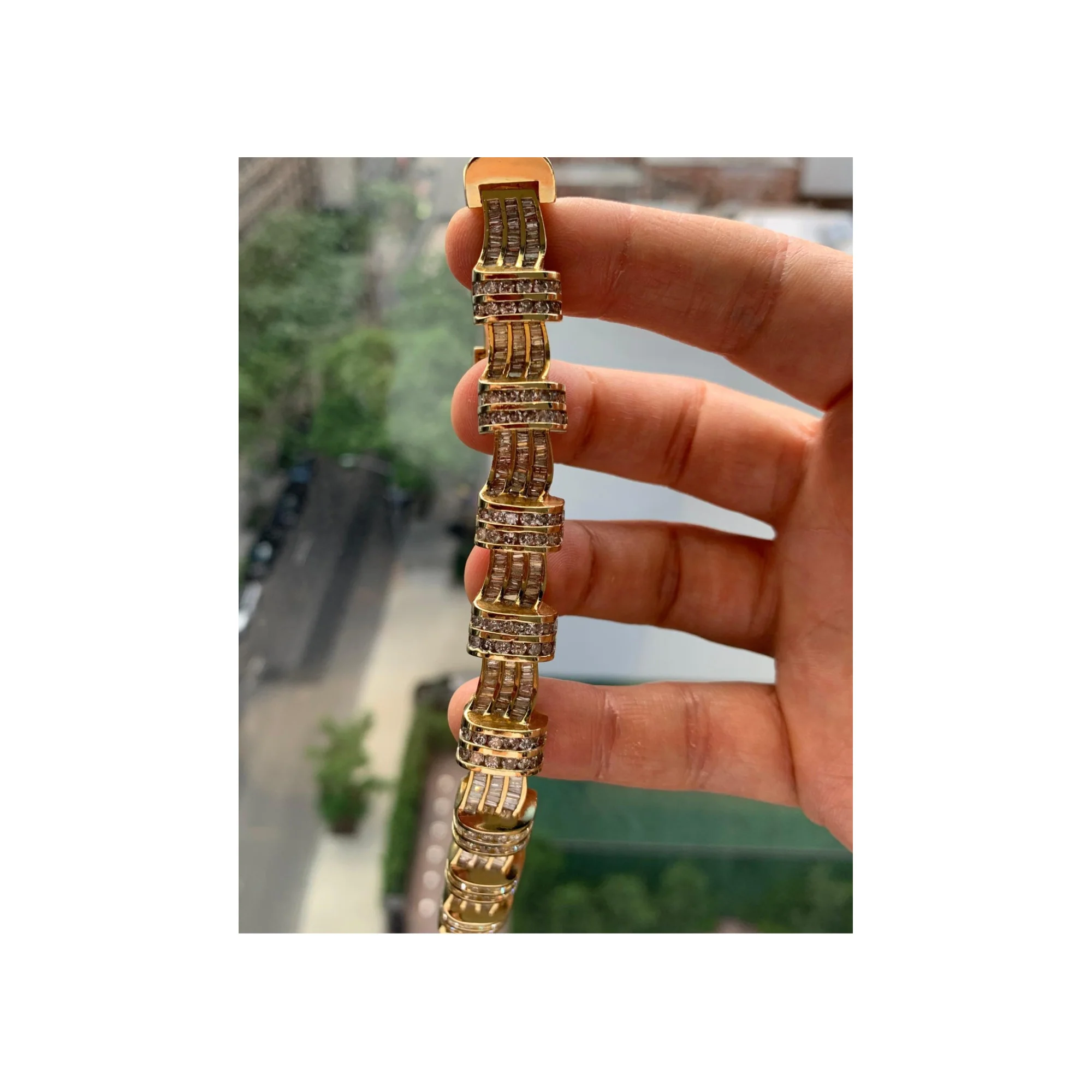 Men's Diamond Bracelet - Image 3