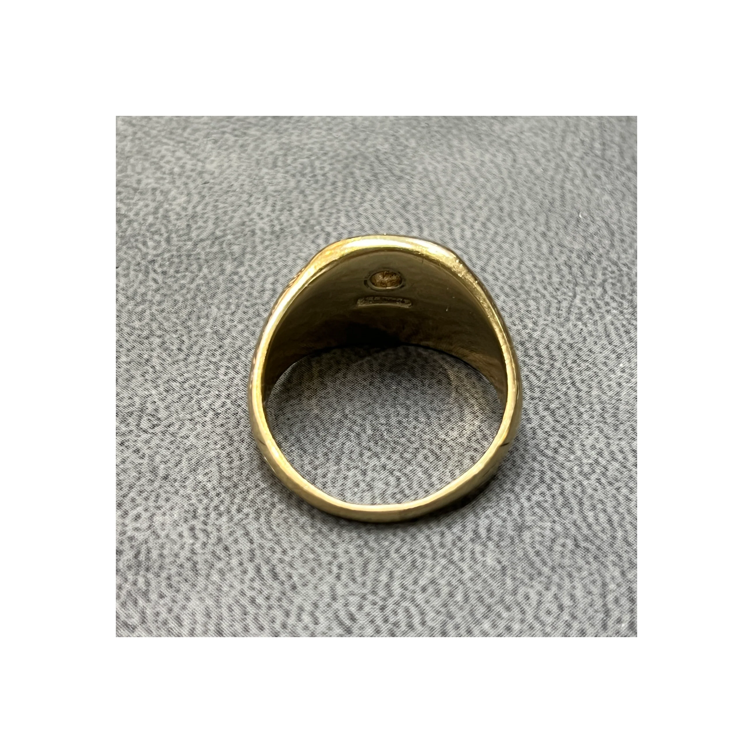 Men's Dollar Sign Diamond Ring - Image 5