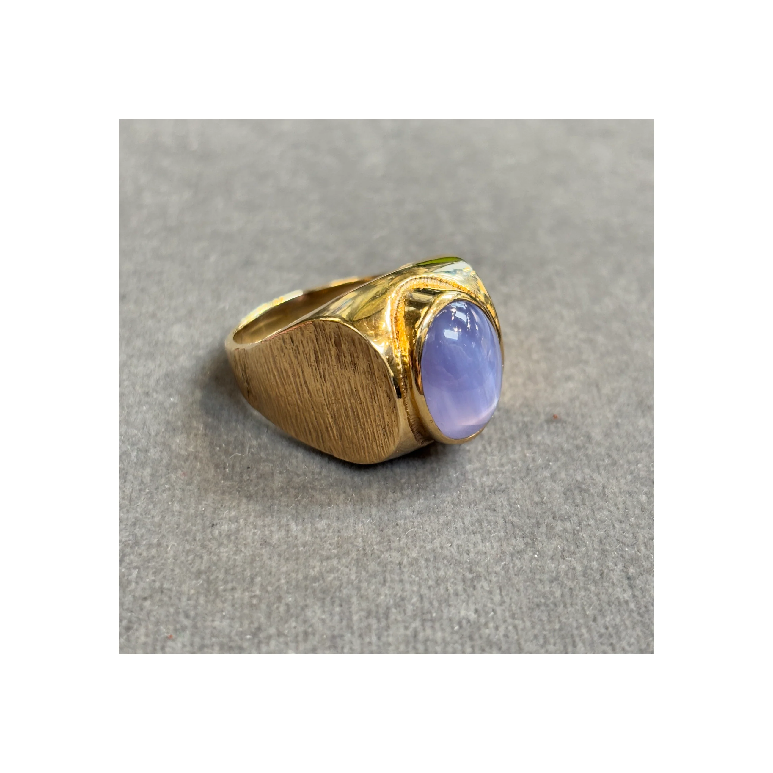 Men's Star Sapphire Ring - Image 5