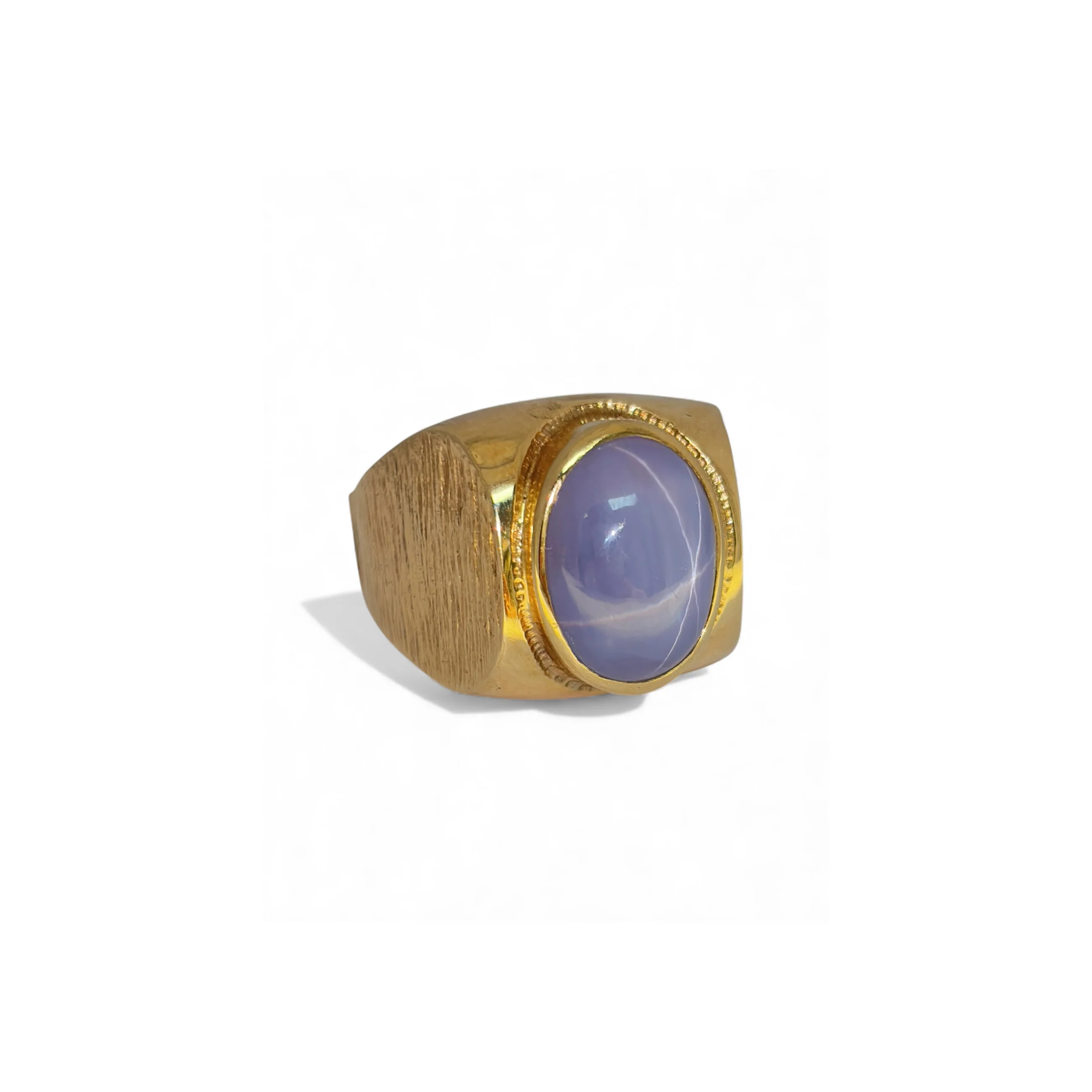 Men's Star Sapphire Ring - Image 8