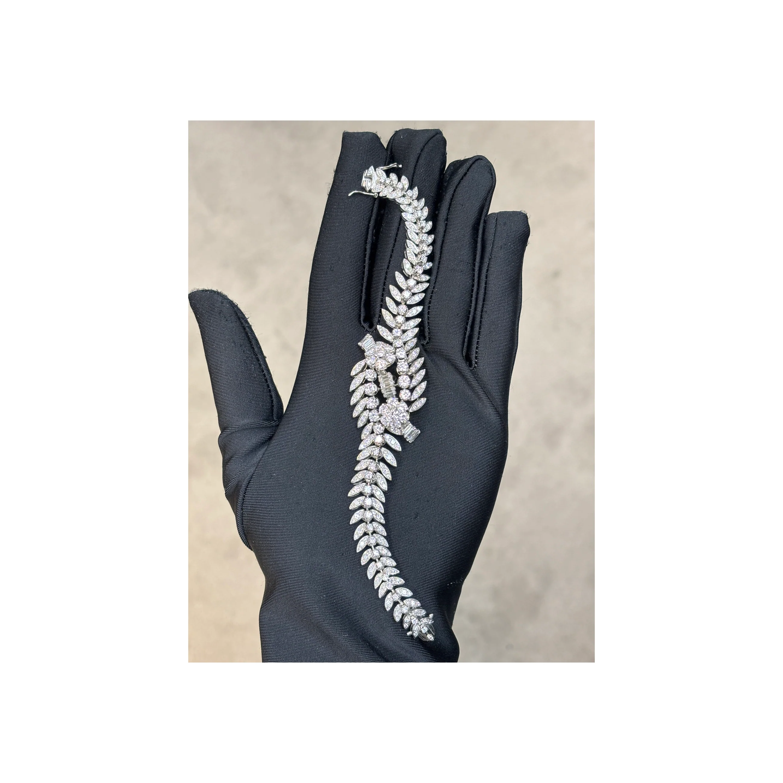 Mixed Cut Diamond Bracelet - Image 3