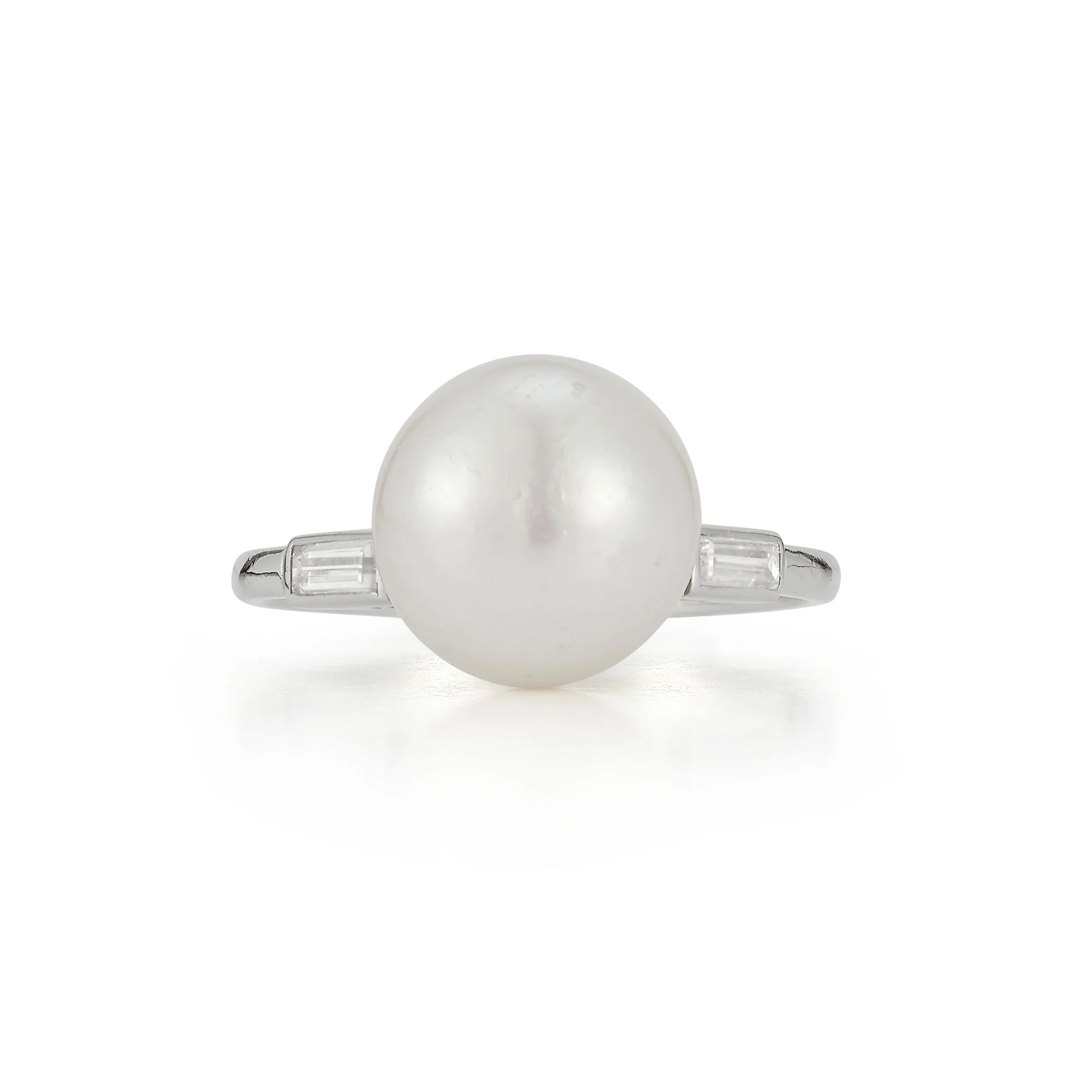 Certified Natural Oriental Pearl Ring - Image 2