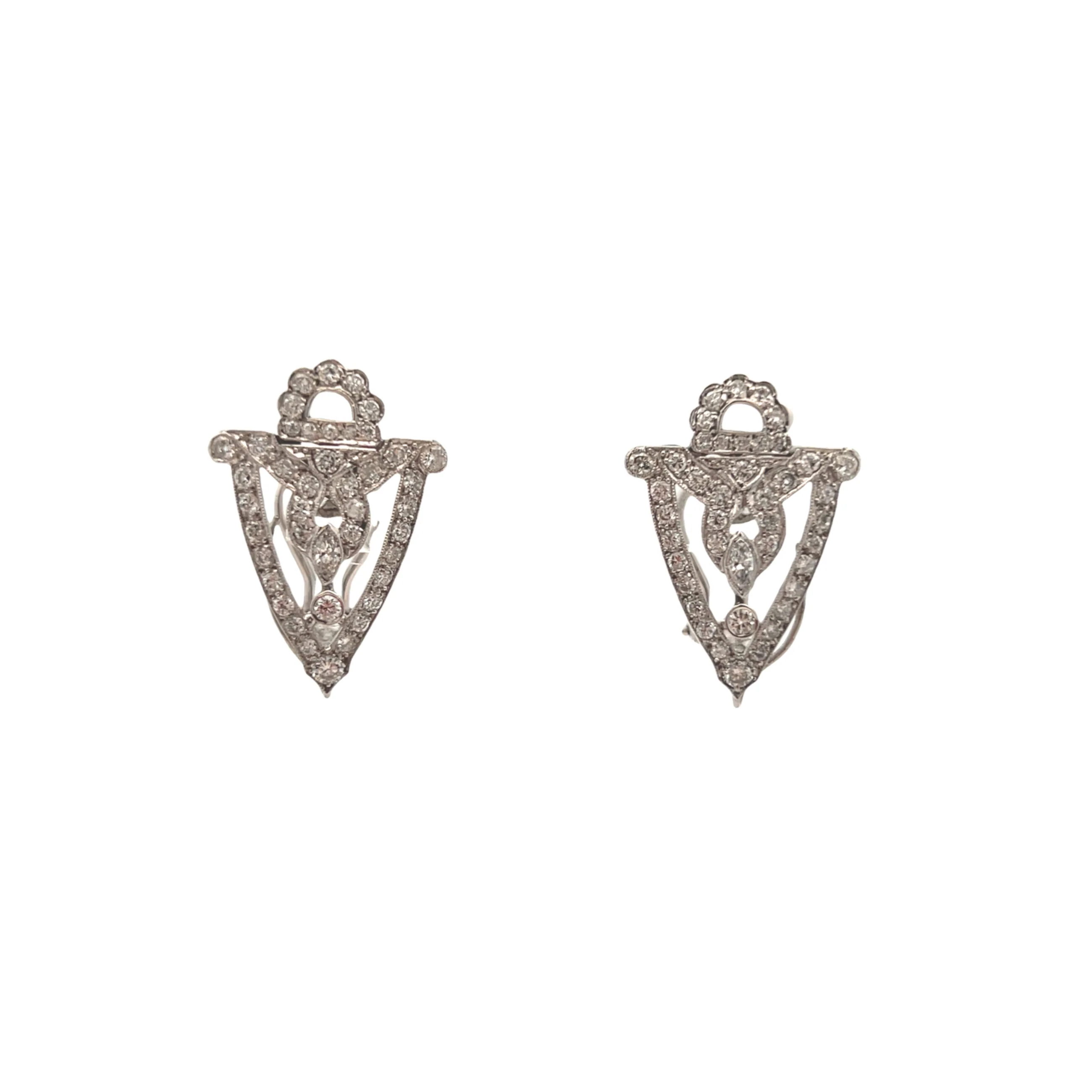 Pearl and Diamond Day & Night Earrings - Image 2