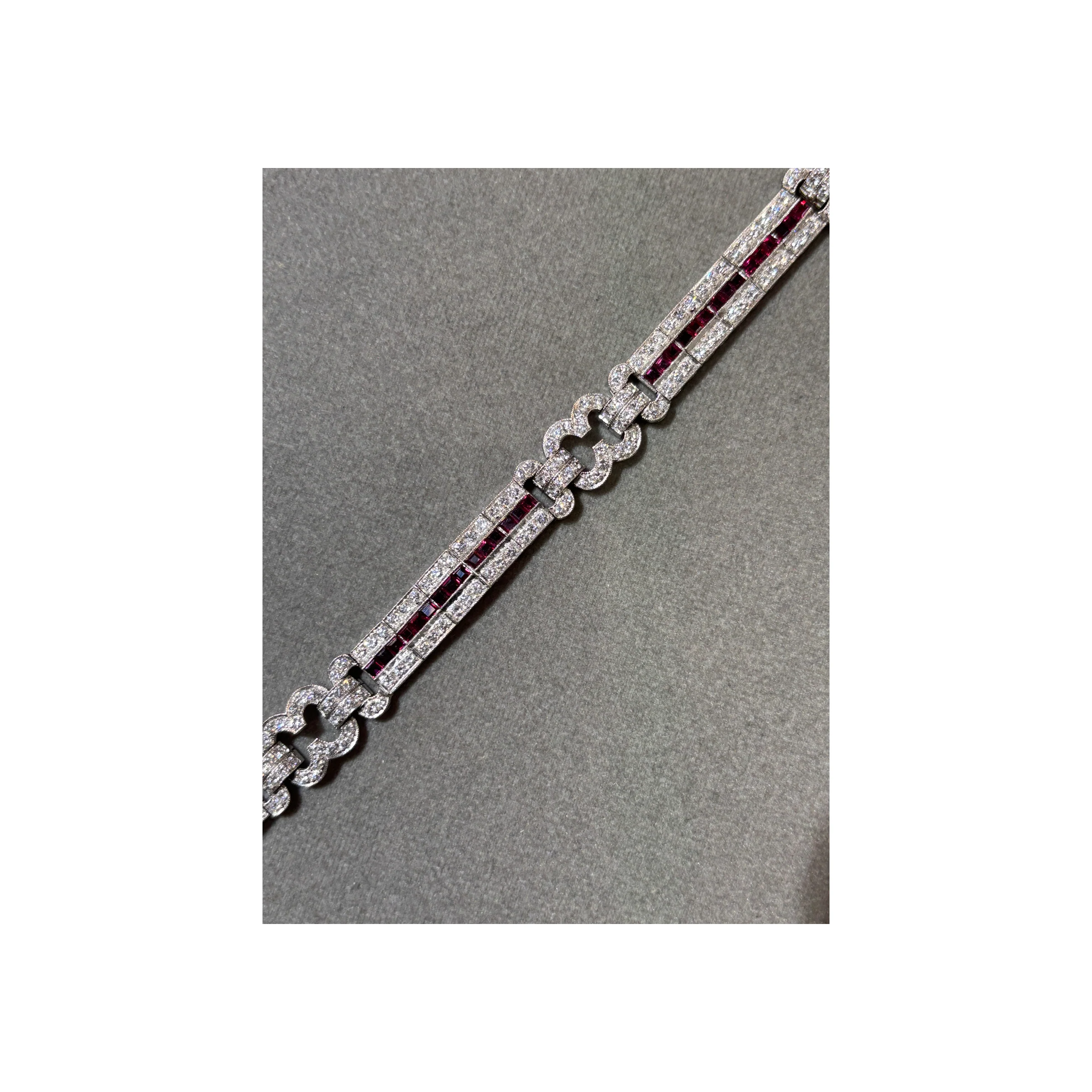 Ruby and Diamond Bracelet - Image 5