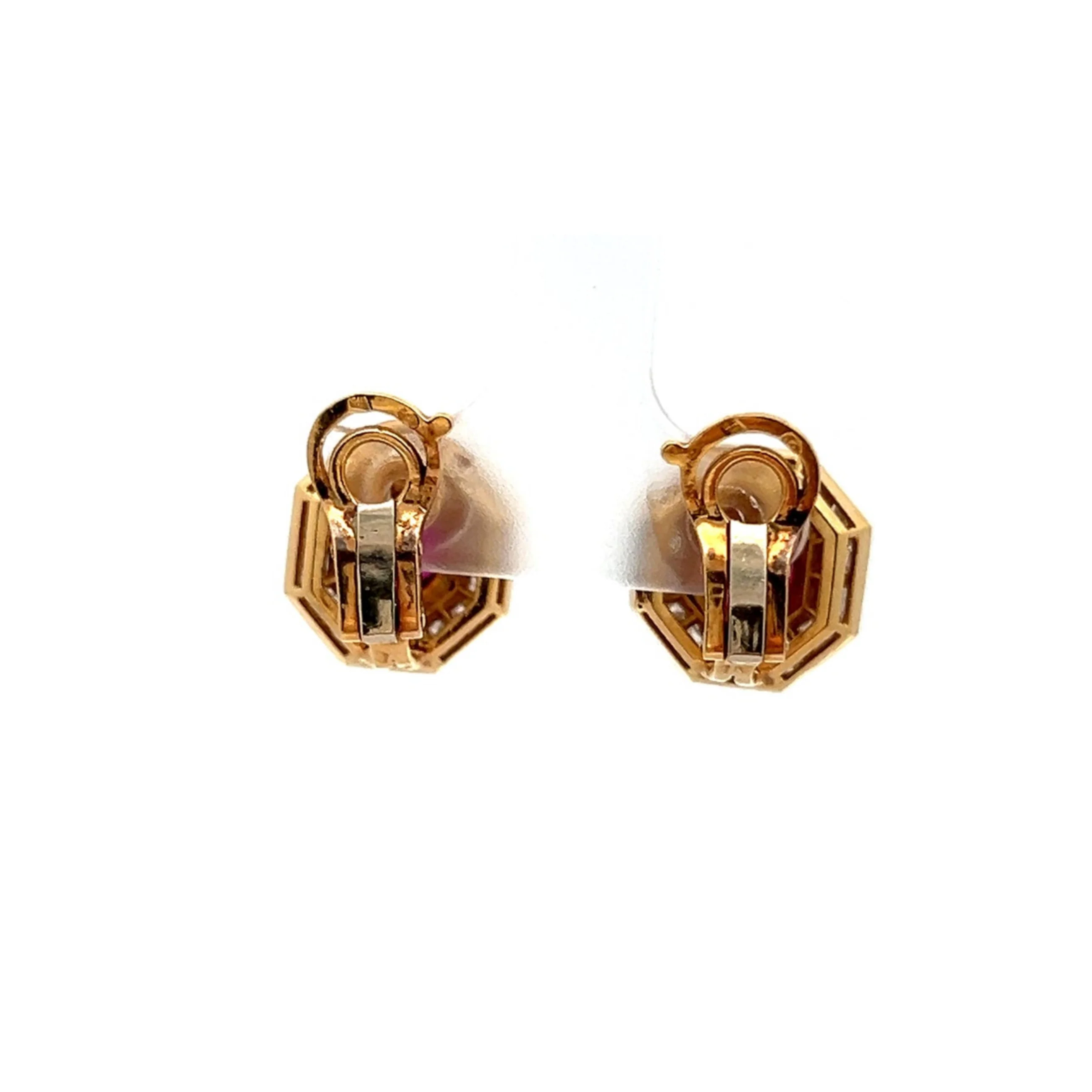 Ruby and Diamond Earrings - Image 6