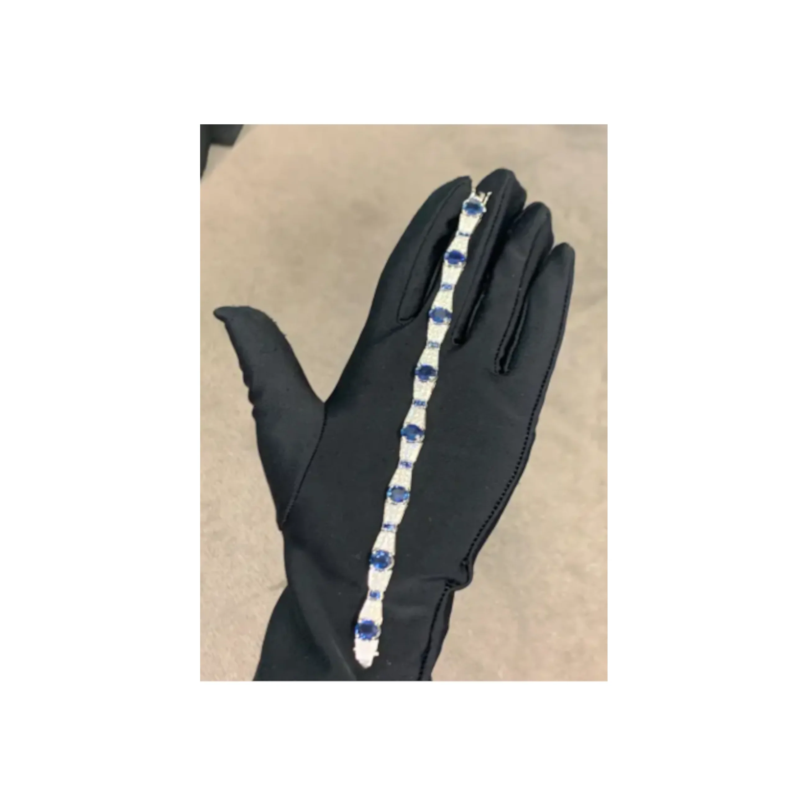 Sapphire and Diamond Bracelet - Image 4