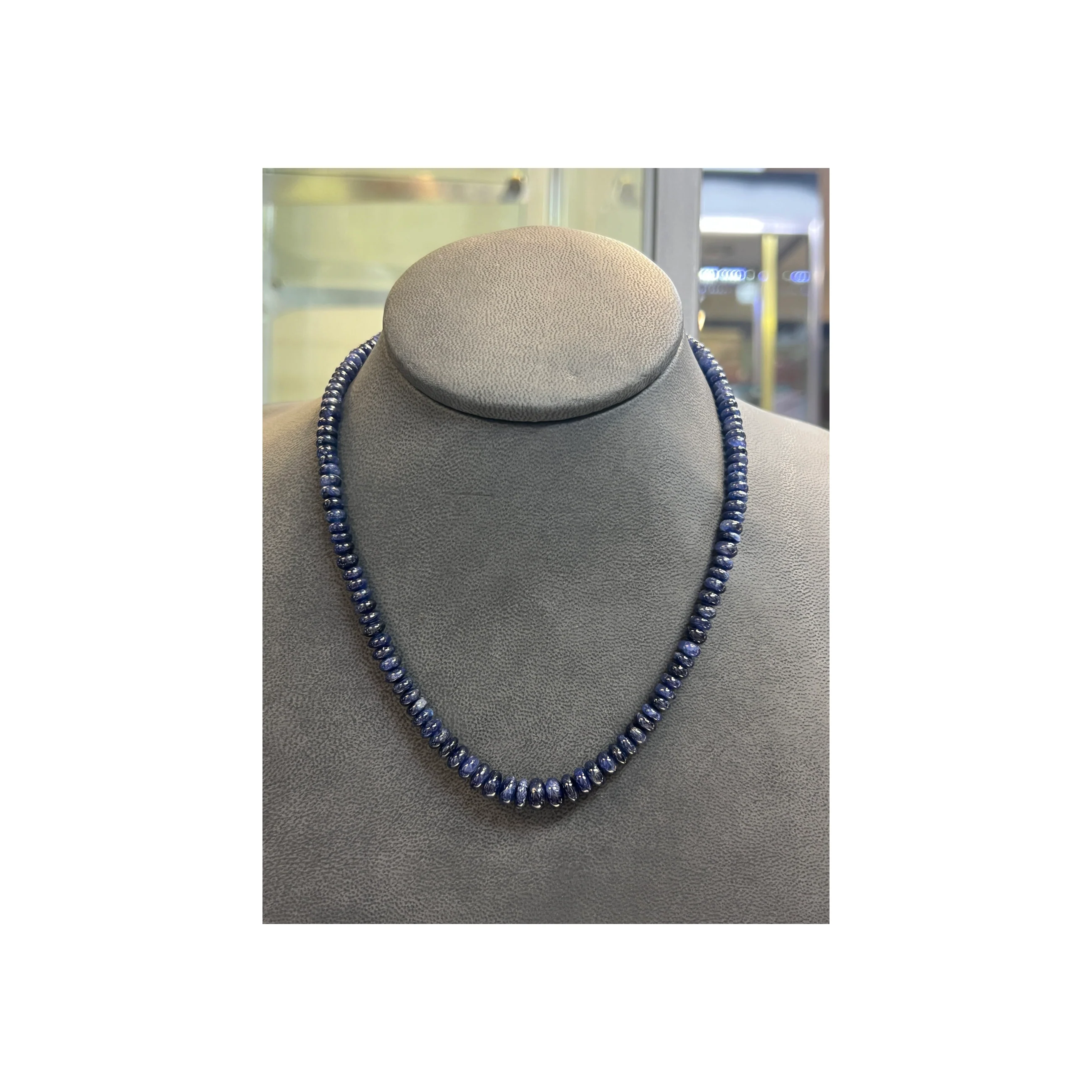 Sapphire Bead Necklace - Image 5