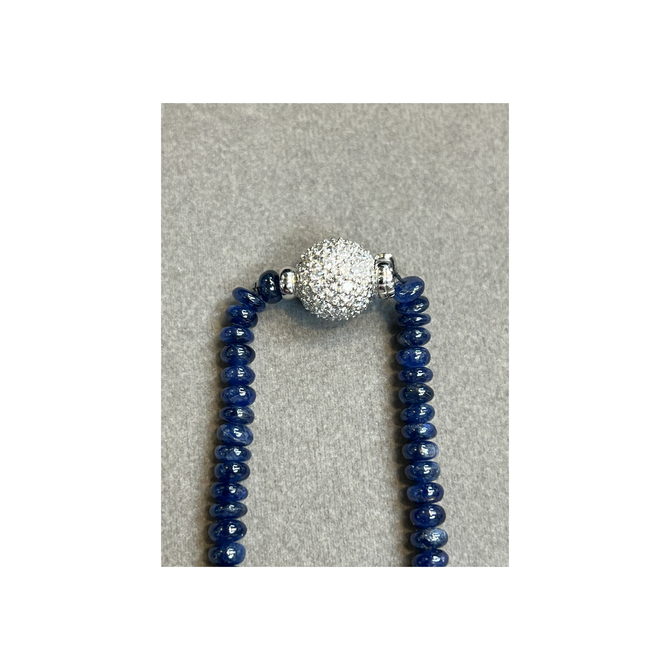 Sapphire Bead Necklace - Image 7