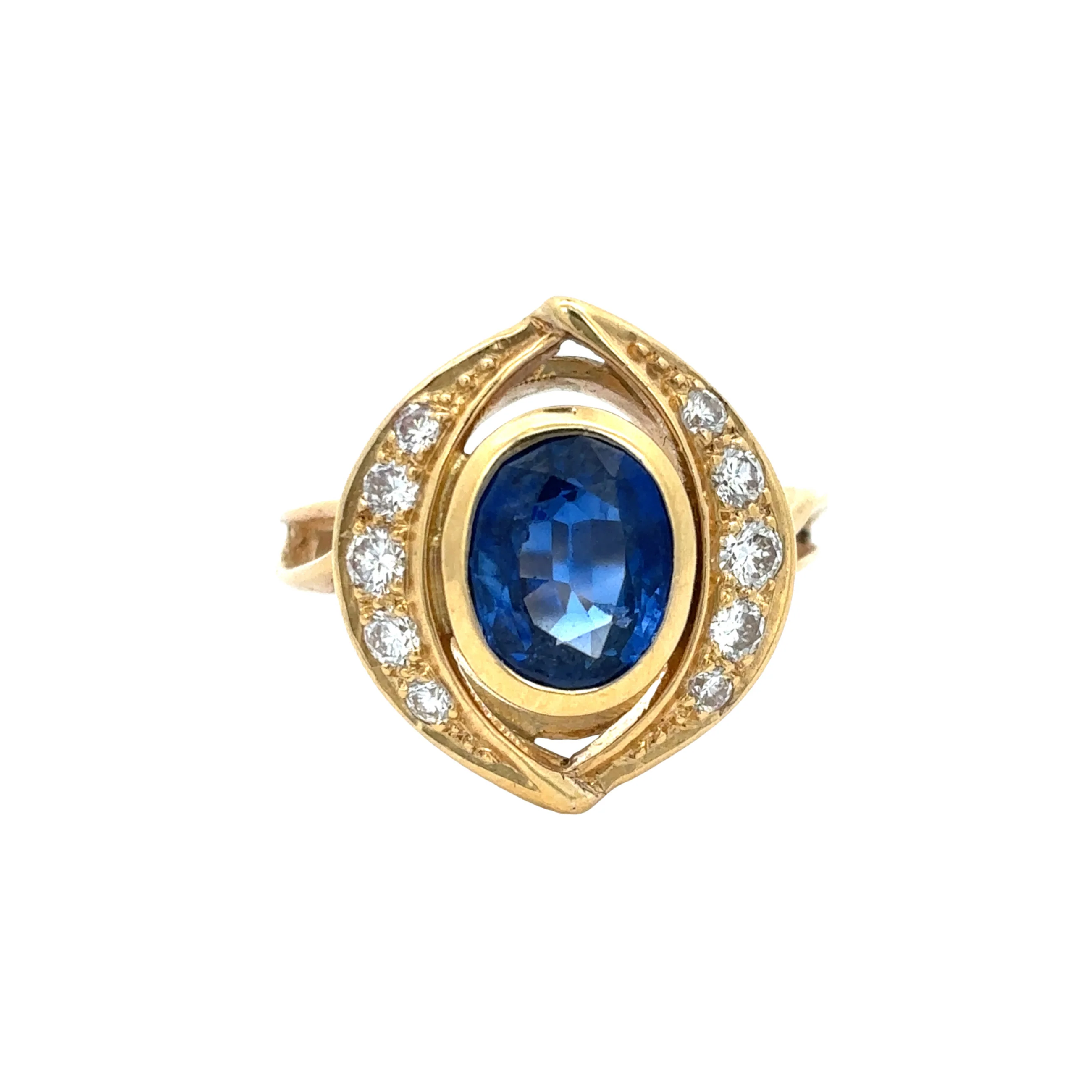 Sapphire & Diamond Ring - Image 2
