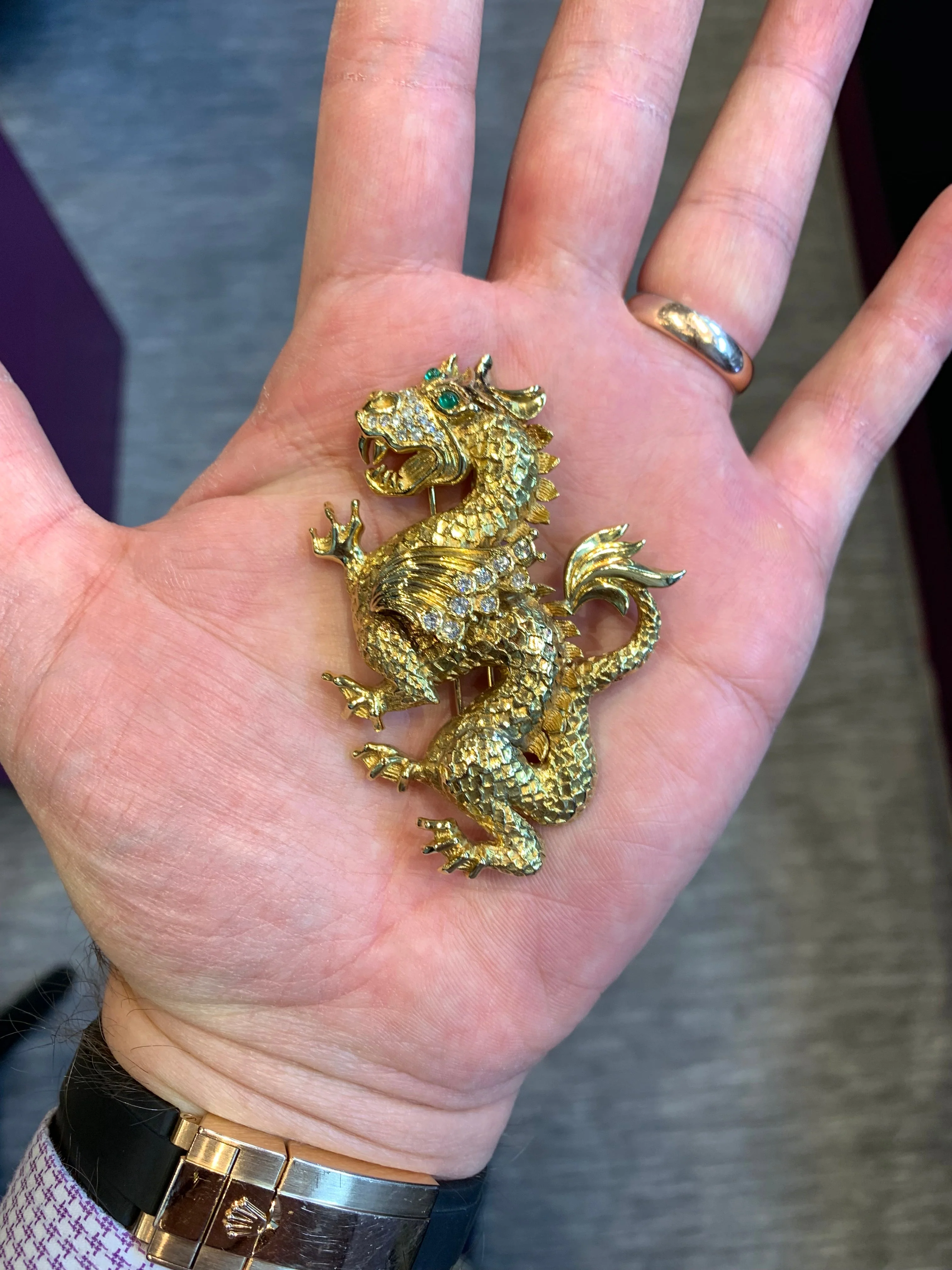 Van Cleef & Arpels Dragon Brooch - Image 3