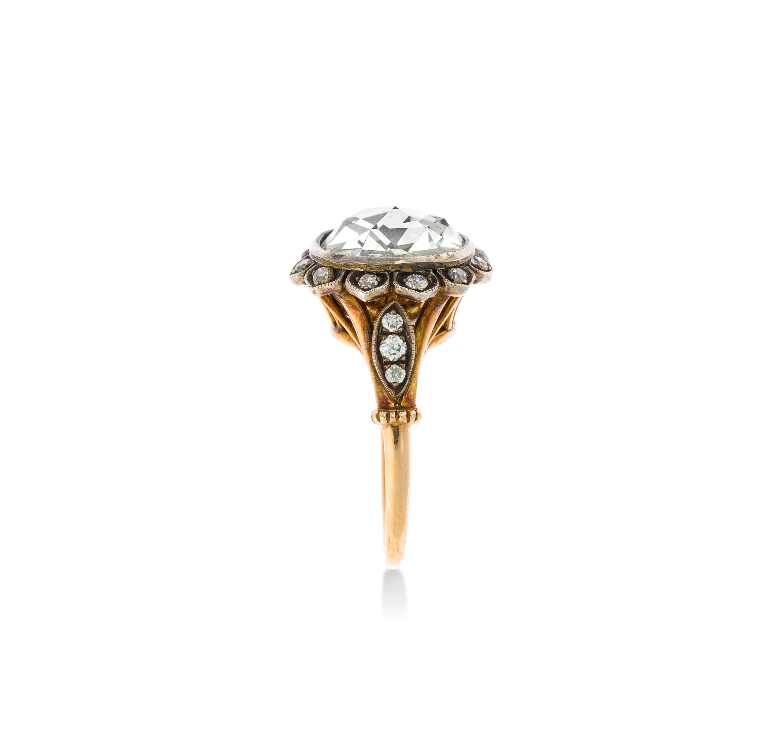 Victorian Rose Cut Diamond Ring - Image 2