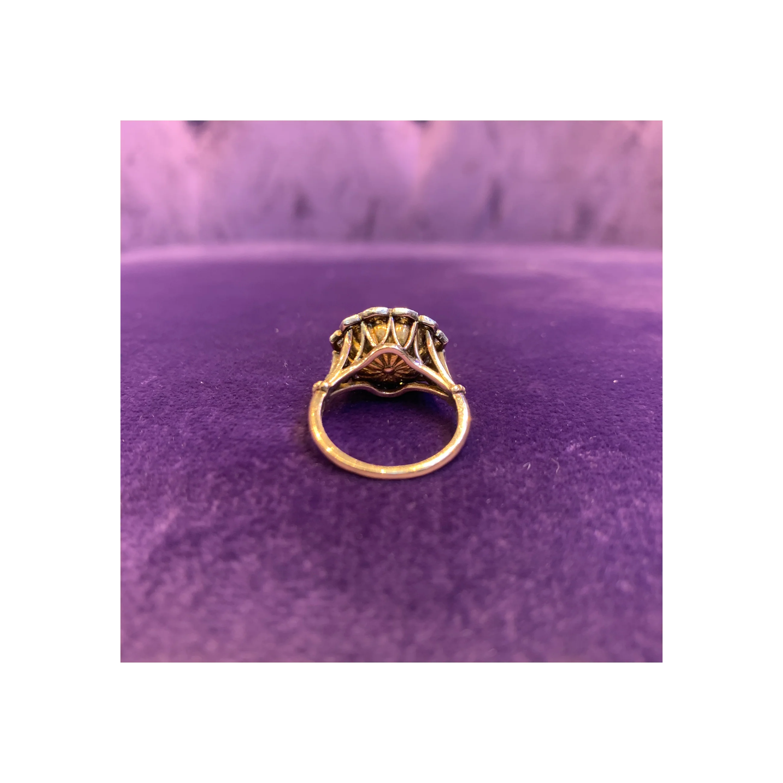 Victorian Rose Cut Diamond Ring - Image 7